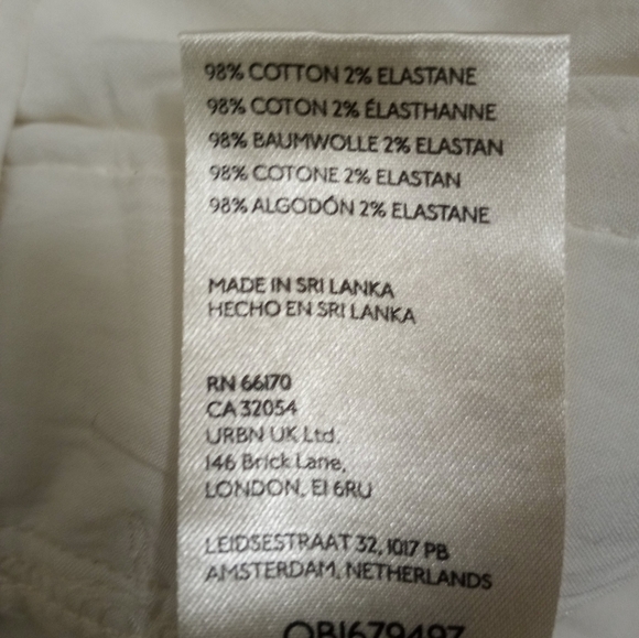 Maeve by Anthropologie Ivory High-Rise Wide-Leg Pleated Pants Size 12 - Picture 5 of 15